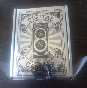 CHUZHAO Vintage Mini Digital Camera Portable TLR Style Retro Point and Shoot ...